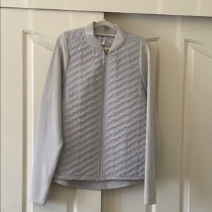 AVIA Women's Gray Quilted Jacket. Size 12-14.